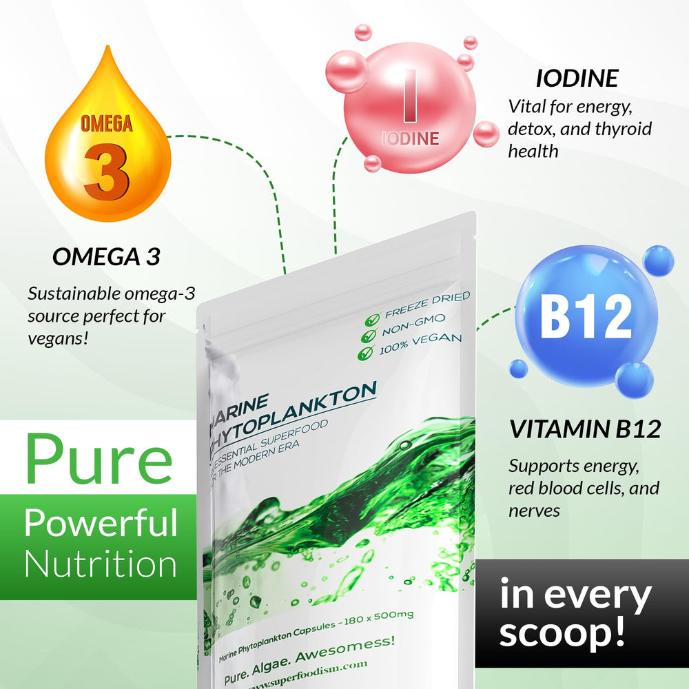 Omega-3 EPA in marine phytoplankton supplement