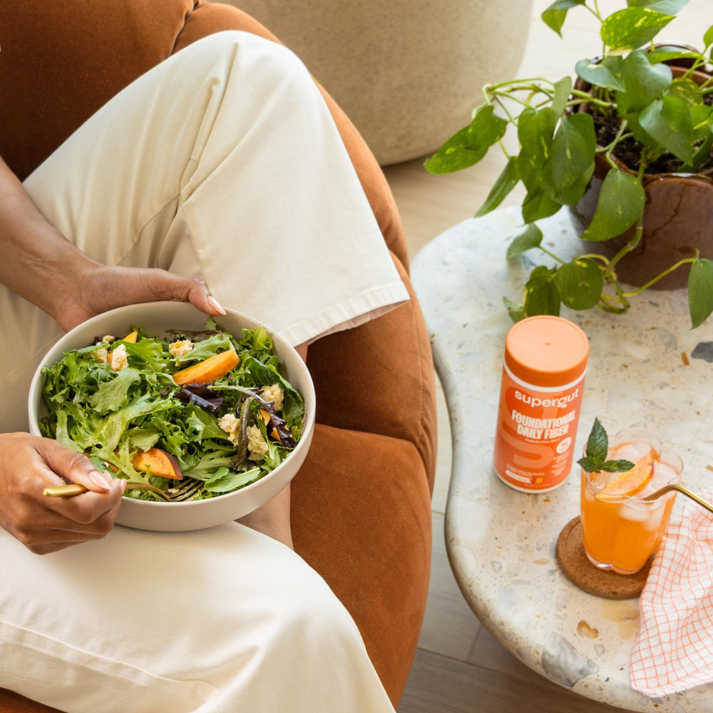 Ingredients list for Supergut Foundational Daily Fiber Powder