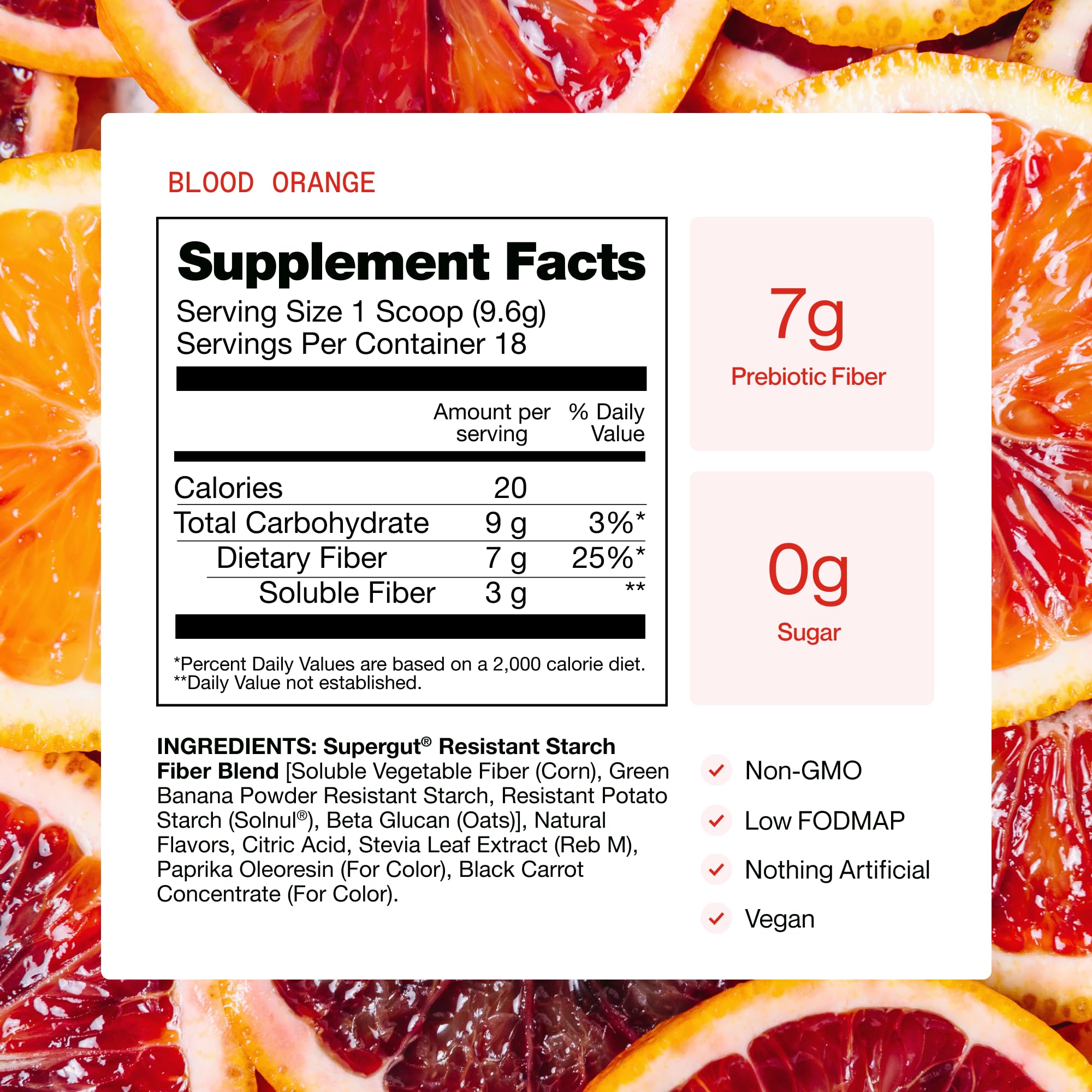Graphic showing 7g fiber per serving