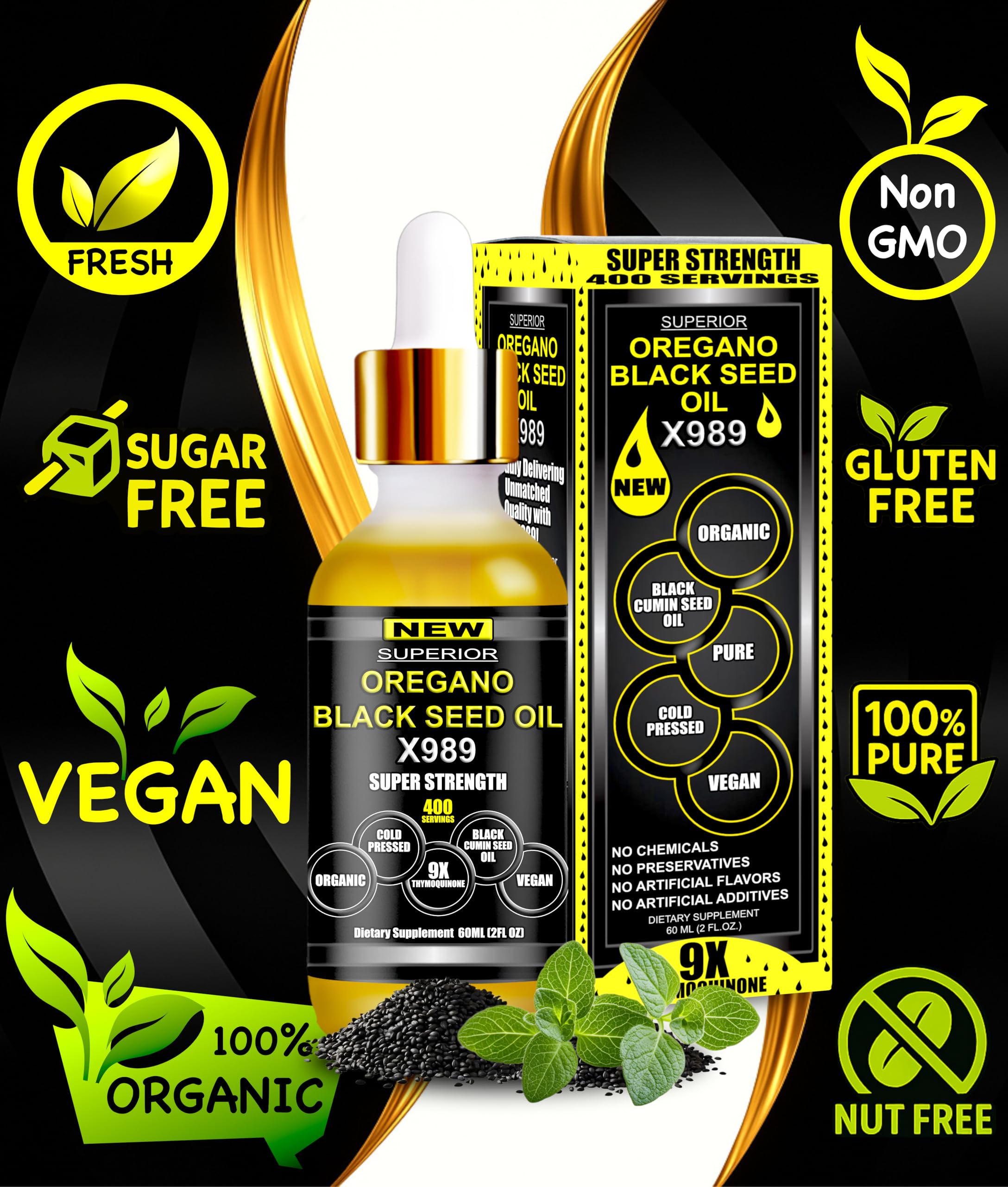 SUPERIOR FULVIC HUMIC X935 wild-harvest Mediterranean oregano oil captures authentic aroma