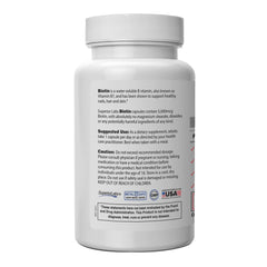 Biotin 5000 mcg promotes hair growth