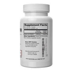 Biotin 5000 mcg supports nails and lashes growth