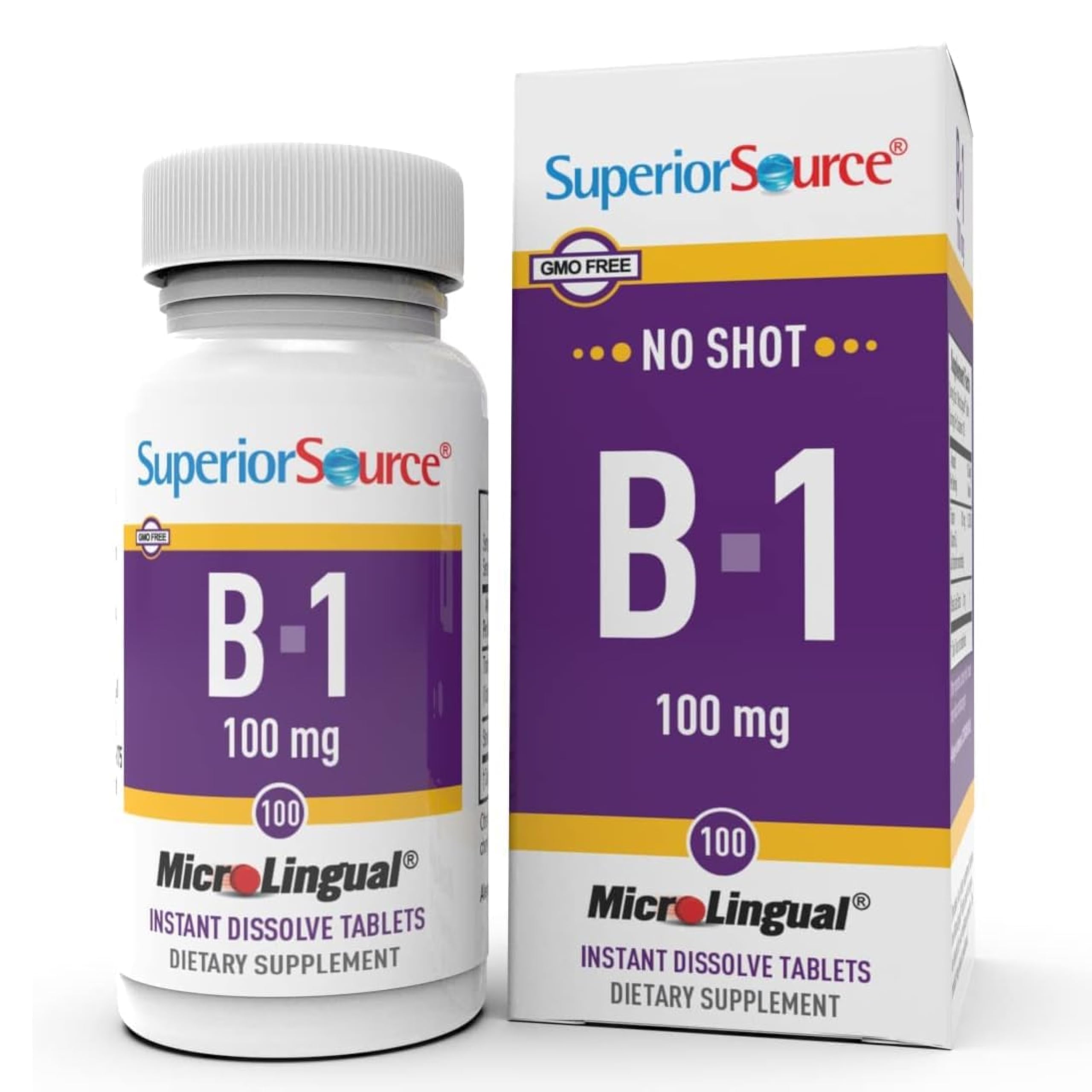 Main image of Superior Source B-1 100 mg microLingual tablet