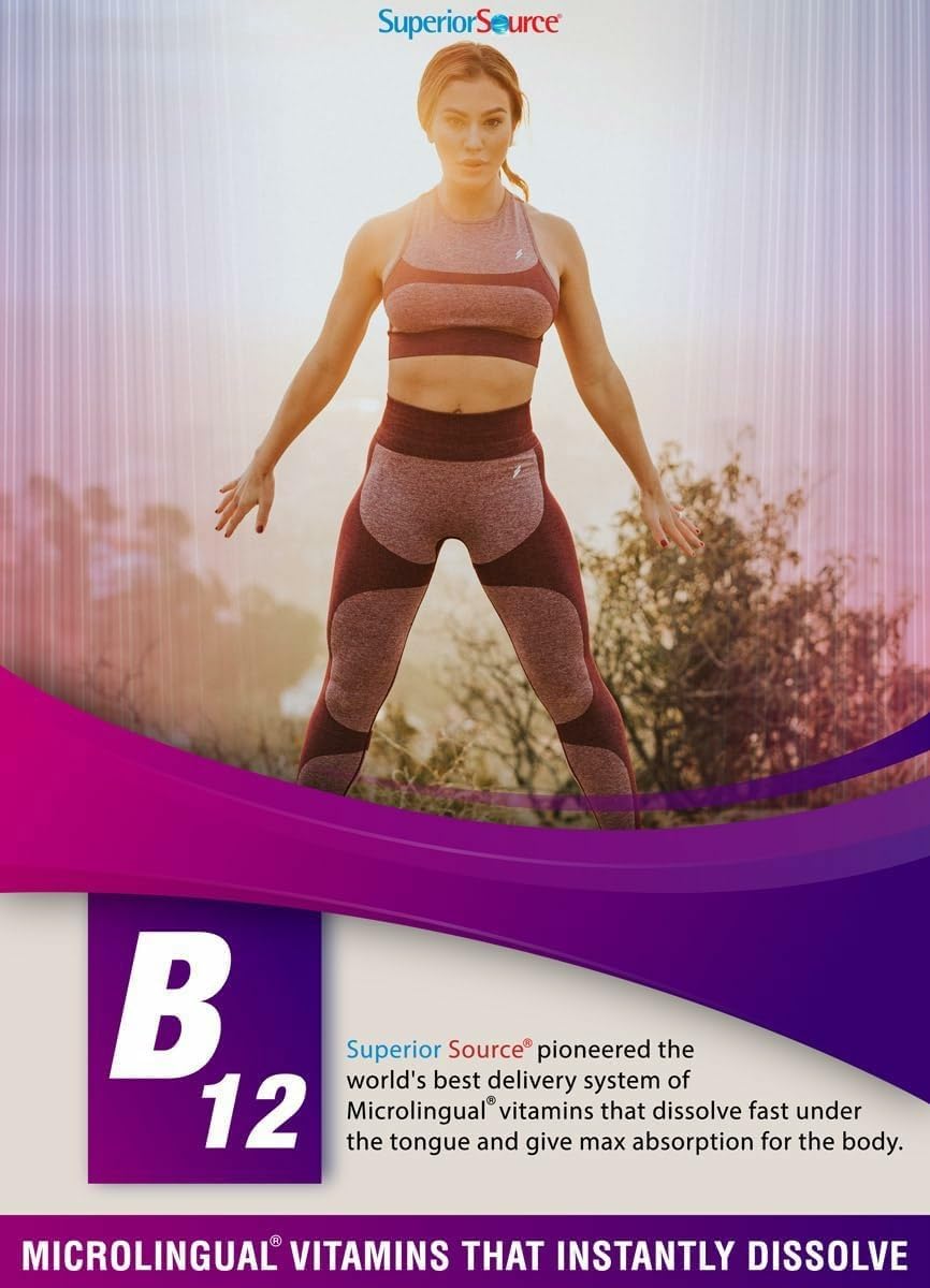 Product branding and wellness-focused imagery for Superior Source