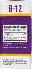 Graphic showing two-pack B-12 tablets