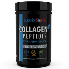 Hero image of Superior Source Collagen Peptides, grass-fed, unflavored, 12.7 oz