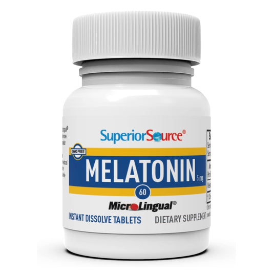 Box of Superior Source Melatonin 5 mg 60 tablets