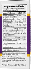 MicroLingual vitamin tablet dissolving for women