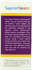 No Shot label and non-GMO claim on bottle