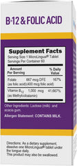 Non-GMO and purified formula label