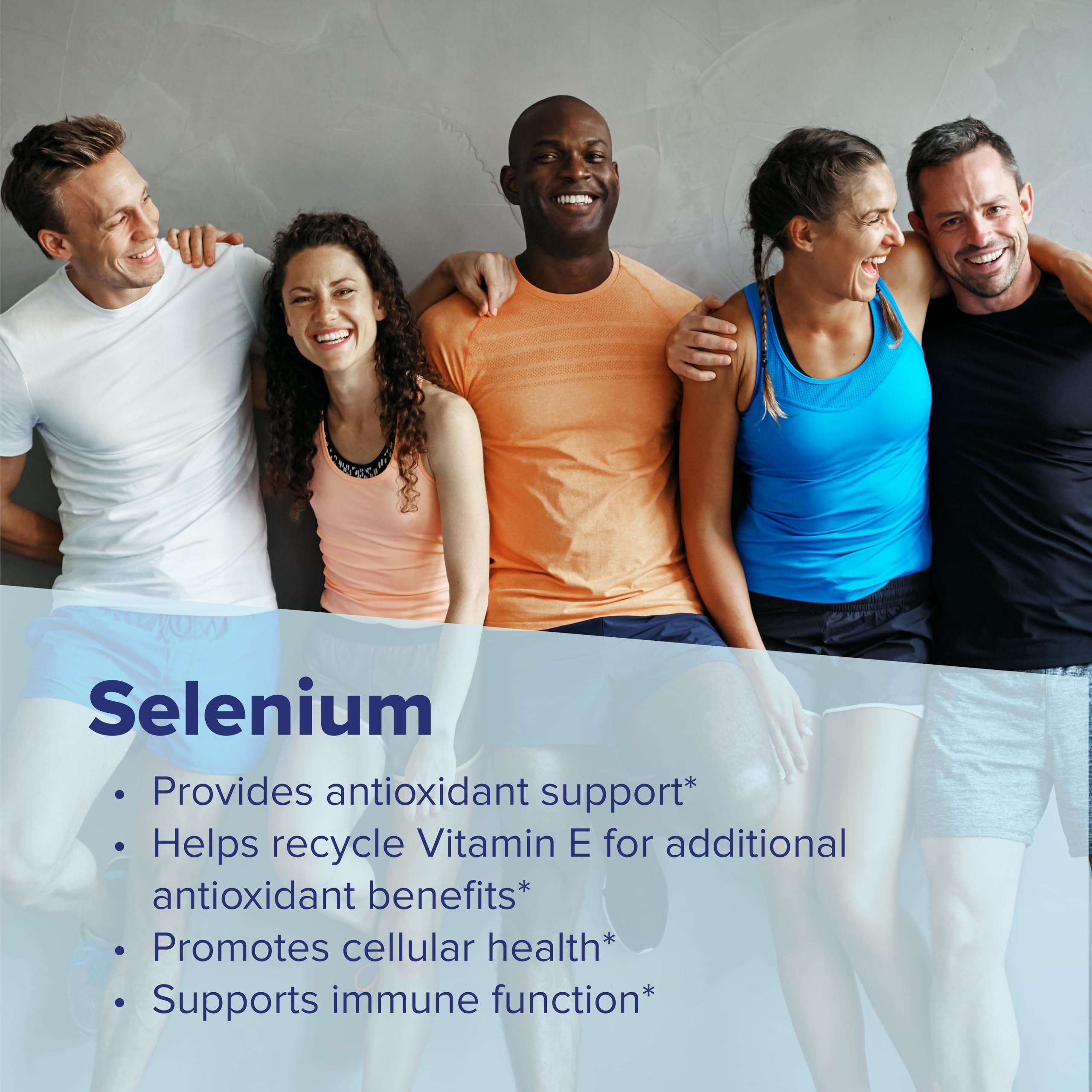 Symbol representing thyroid health and selenium tablets
