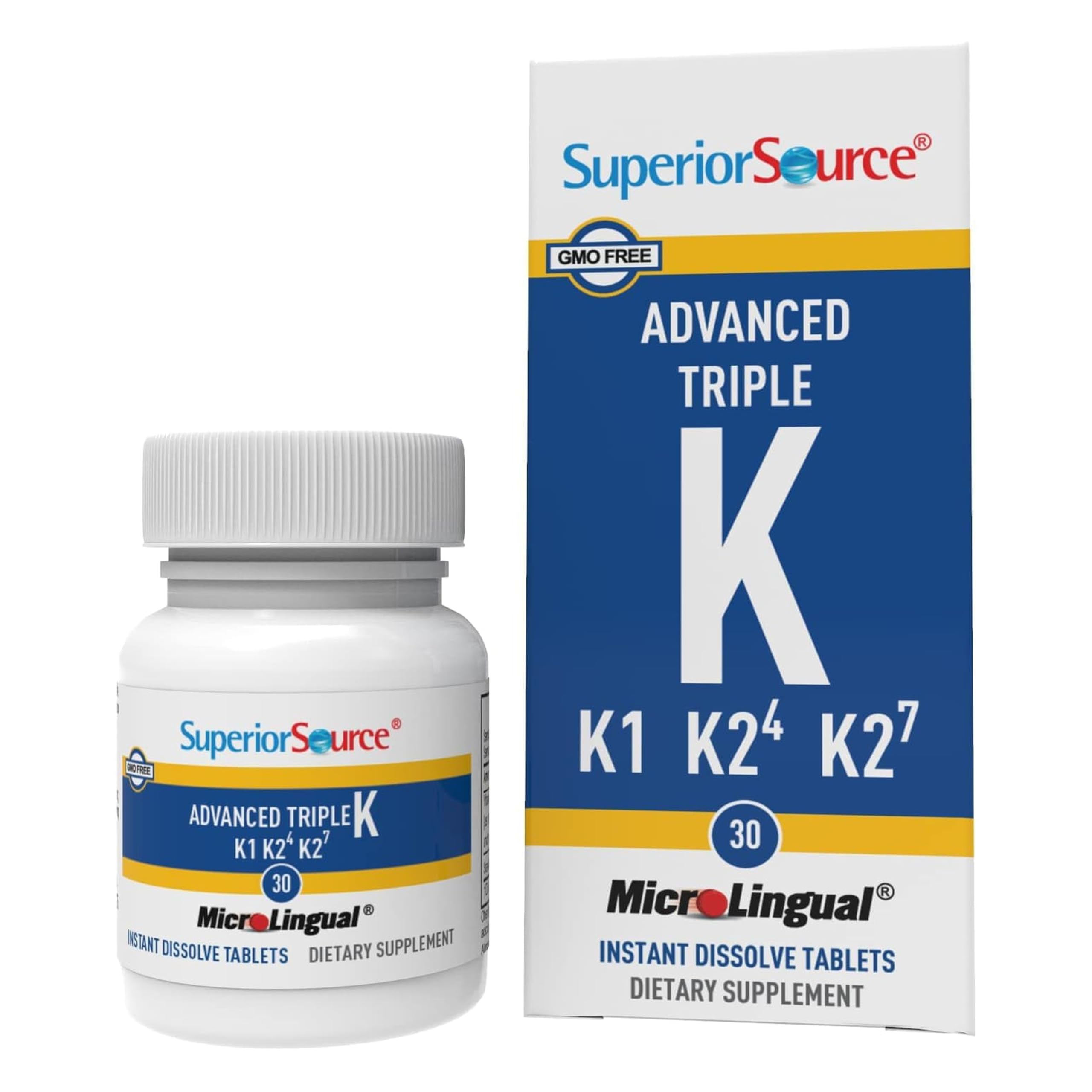 Superior Source Triple K microLingual tablets – 30-count