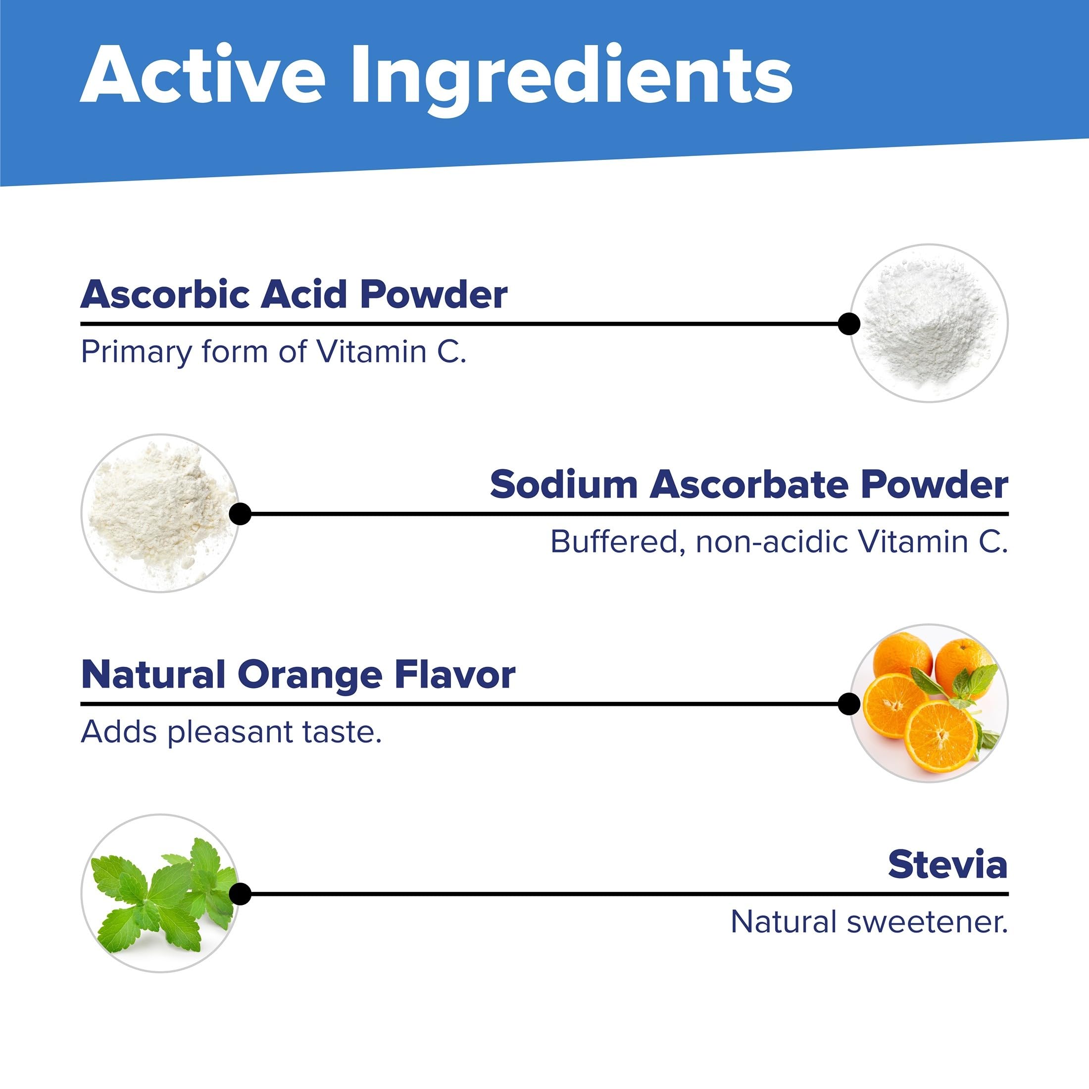 Senior- and bariatric-friendly dissolvable Vitamin C tablets
