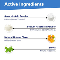 Senior- and bariatric-friendly dissolvable Vitamin C tablets