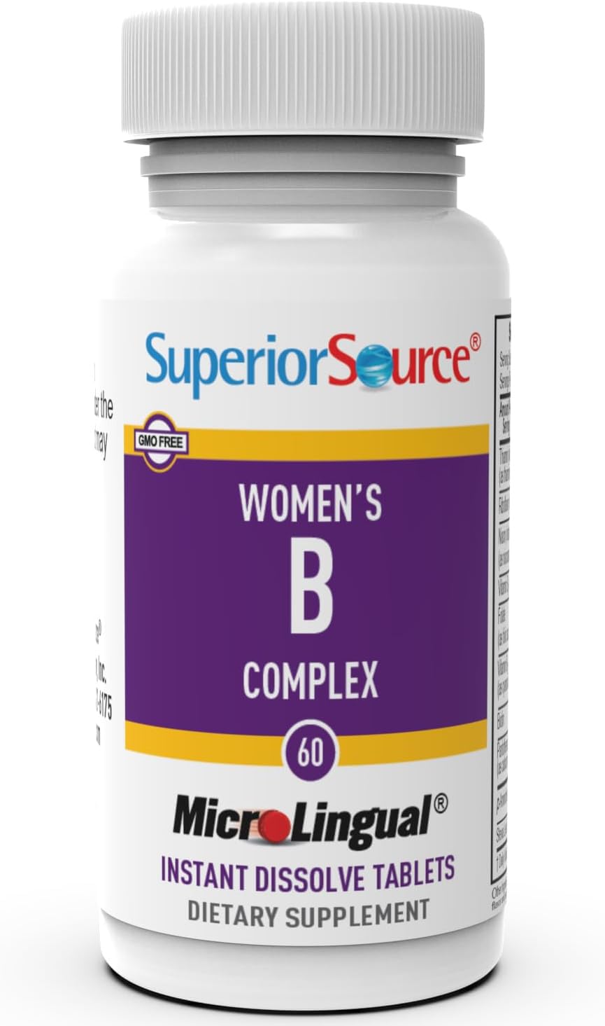 B Complex tablets dissolving under the tongue