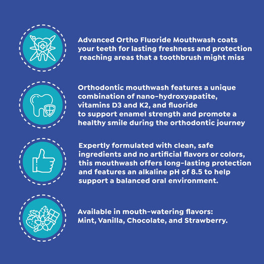 Illustration of prebiotic-enriched formula with nano-hydroxyapatite and vitamins D3 and K2