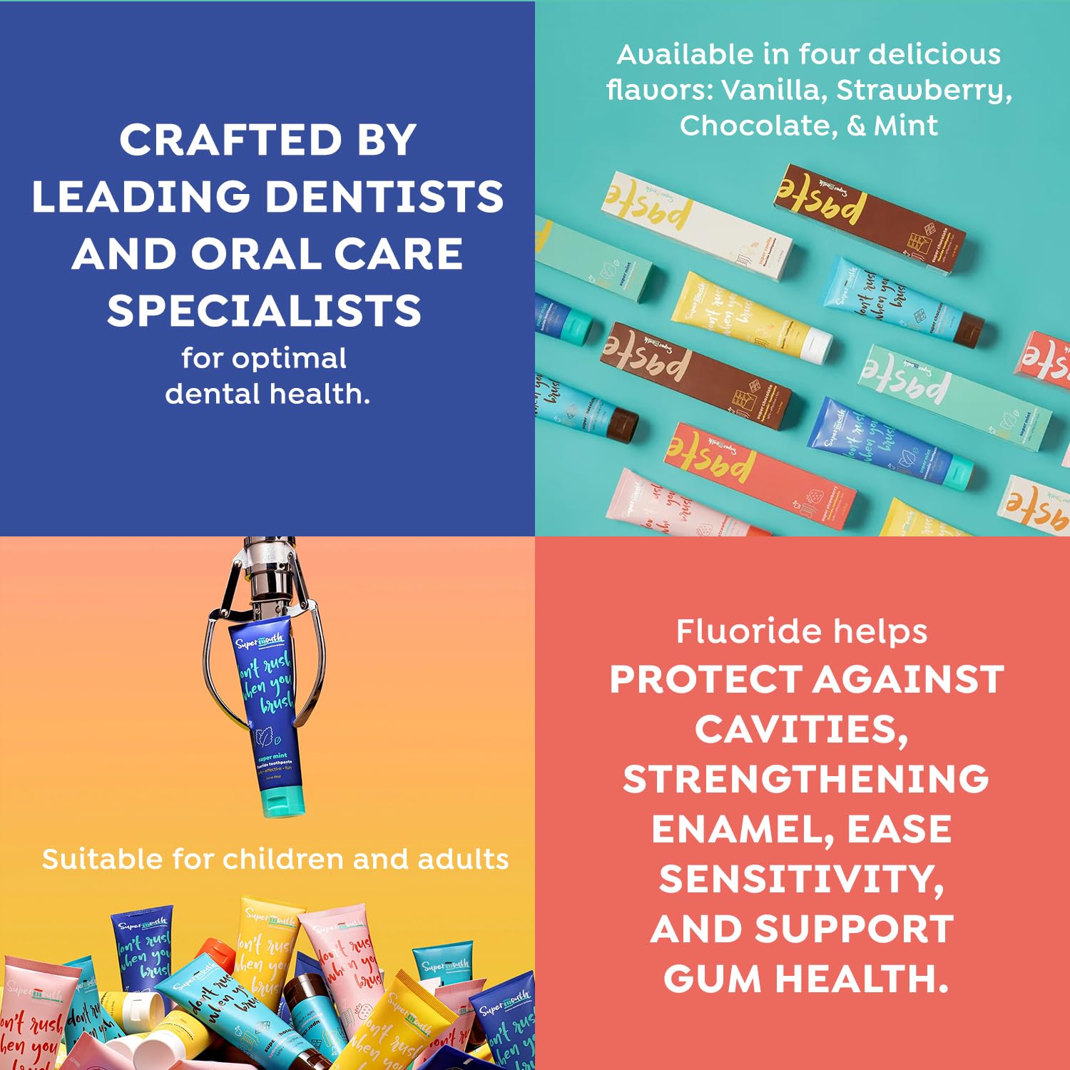 Whitening and enamel protection action from the toothpaste