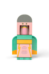 Augmented Reality learning sticker included with toothbrush