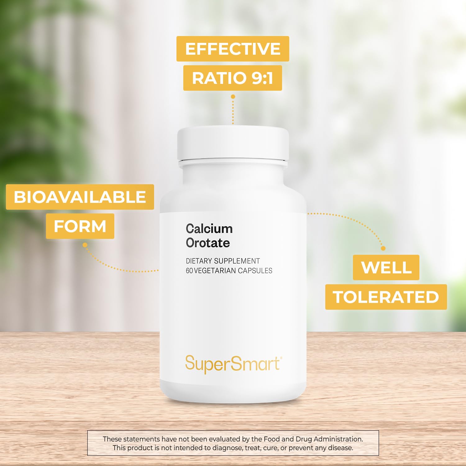 Graphic showing the 9:1 calcium to magnesium ratio