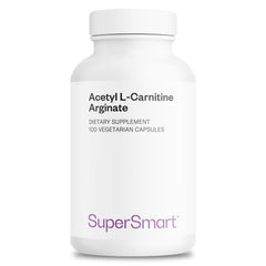 Front view of Supersmart Acetyl L-Carnitine Arginate bottle