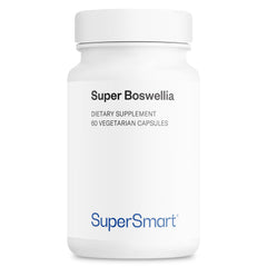 Hero image: Supersmart Boswellia ApresFlex 100 mg daily bottle with 60 vegan capsules