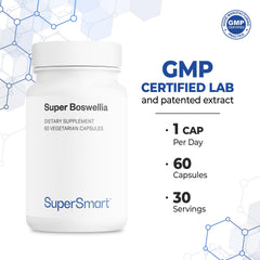 Capsule ingredients: Hypromellose capsule, acacia gum, white rice flour