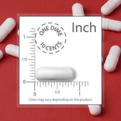Serving instructions: two capsules taken twice daily between meals