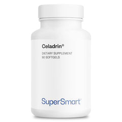 Bottle of Supersmart Celadrin 1050mg per Day with 90 softgel capsules