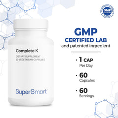 60 vegetarian capsules per bottle