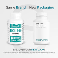 Ingredients label showing deglycyrrhizinated licorice root extract