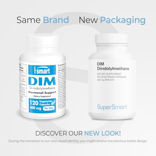 DIM 400mg daily supplement capsules front view