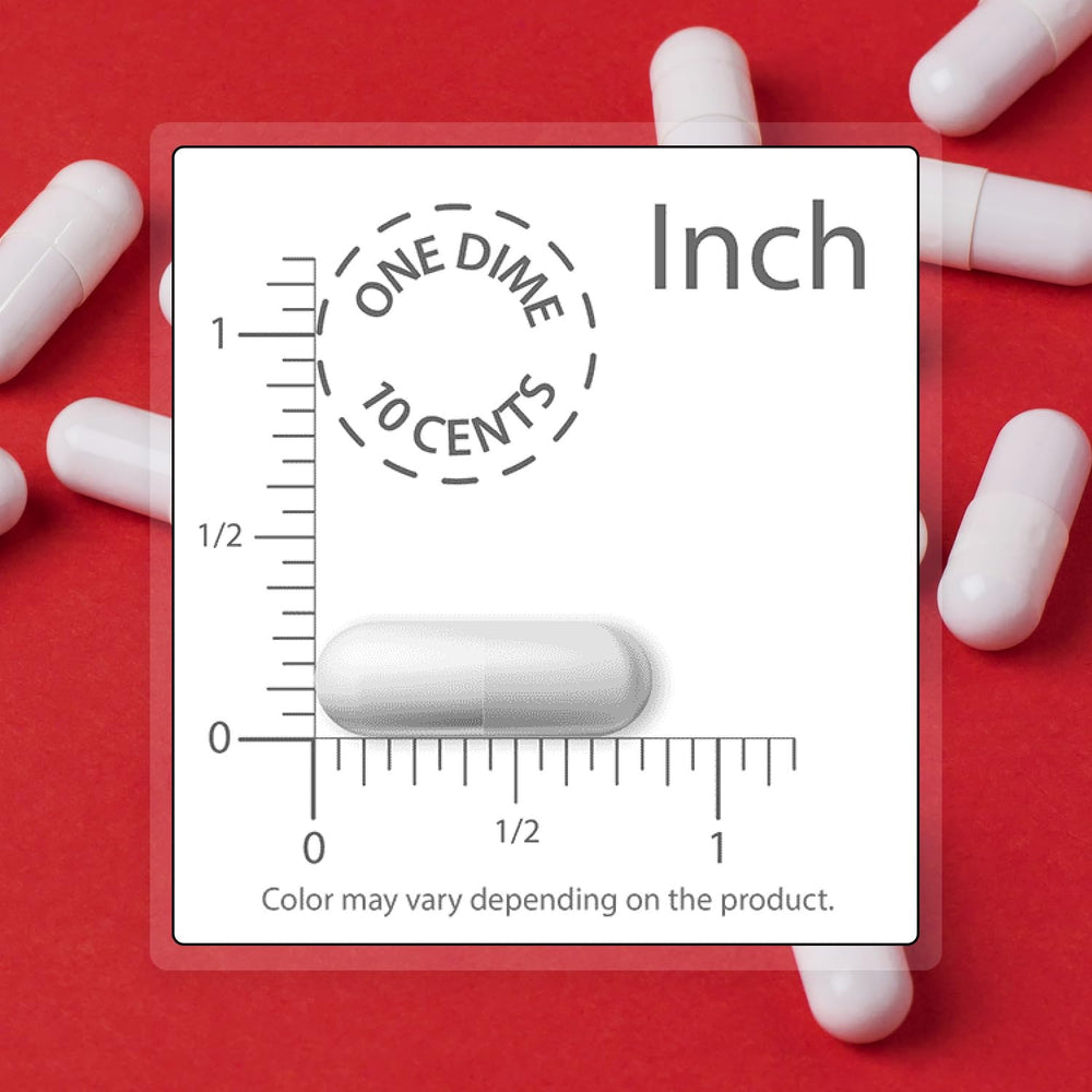 Vegetarian-friendly capsules in bottle