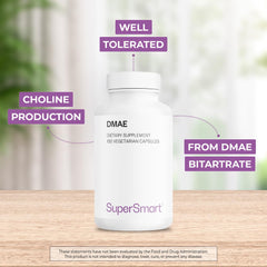 Three capsules dosage per day with 130 mg DMAE per capsule