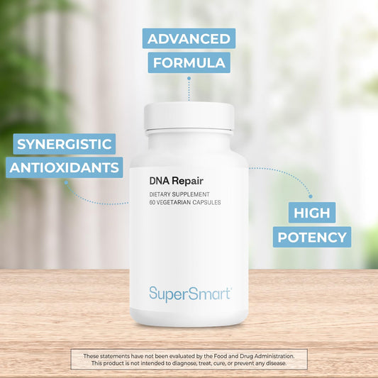 Label close-up of DNA Repair Advanced Formula bottle