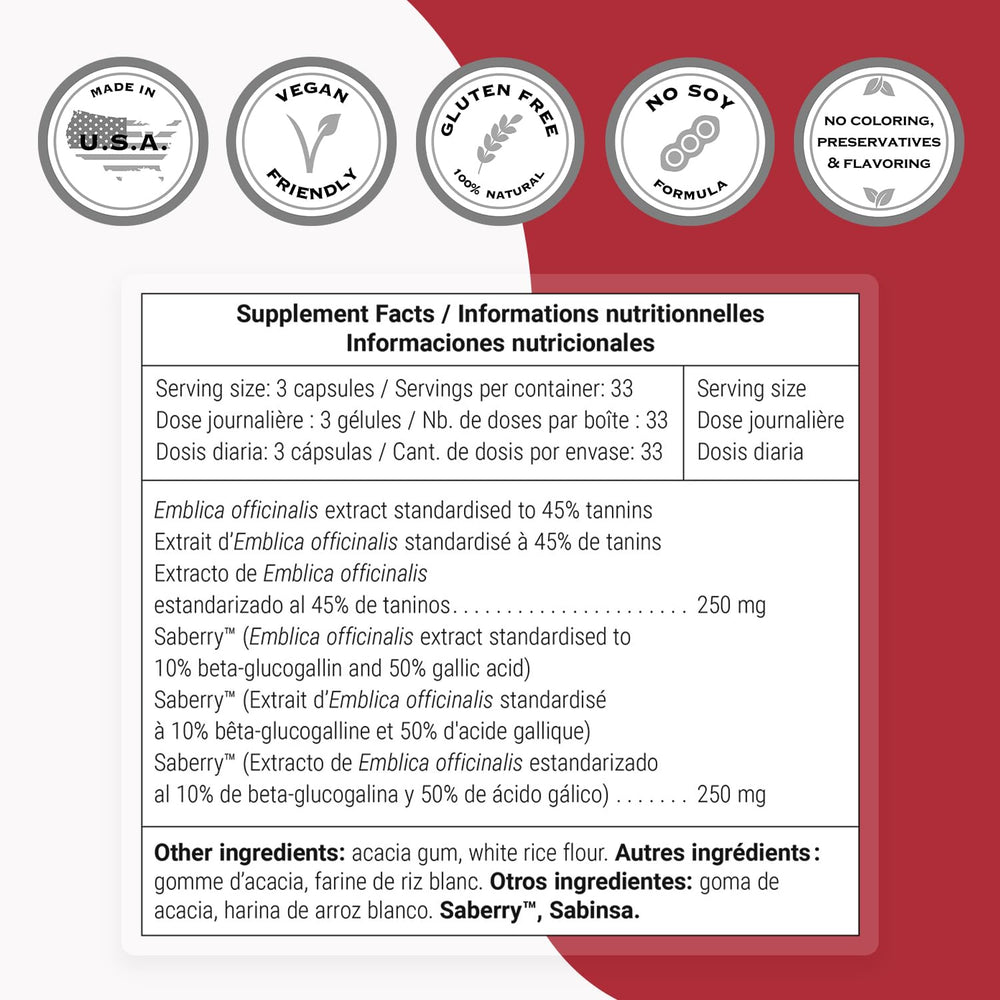 Non-GMO, gluten-free, vegan-friendly icons on label