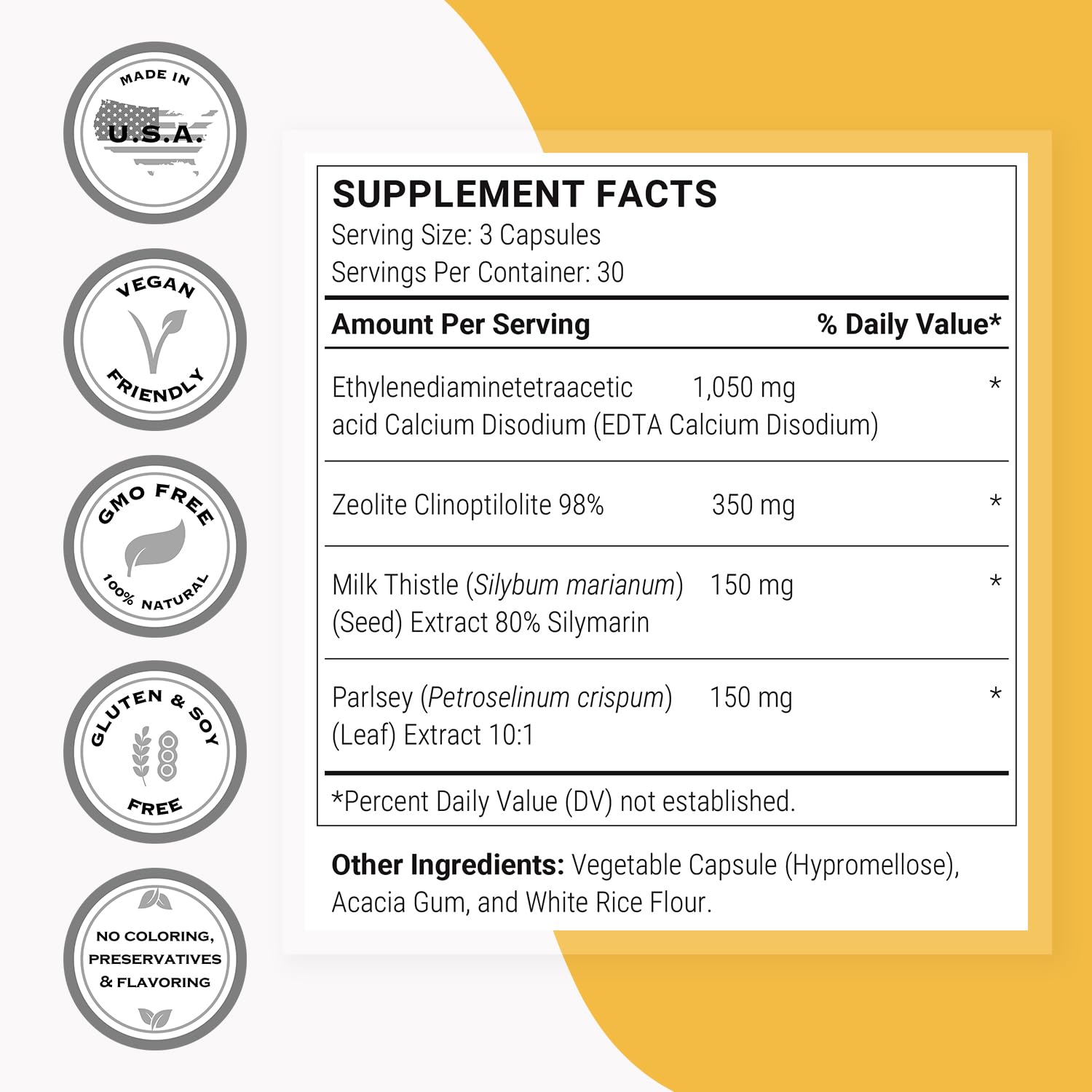 Made in USA stamp on packaging