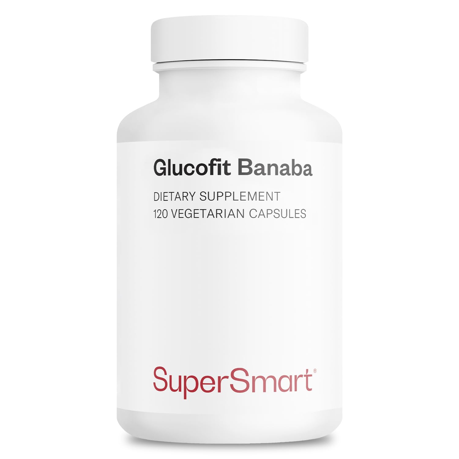 Glucofit bottle and softgel capsules