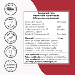 Close-up of GlucoHelp banaba extract powder