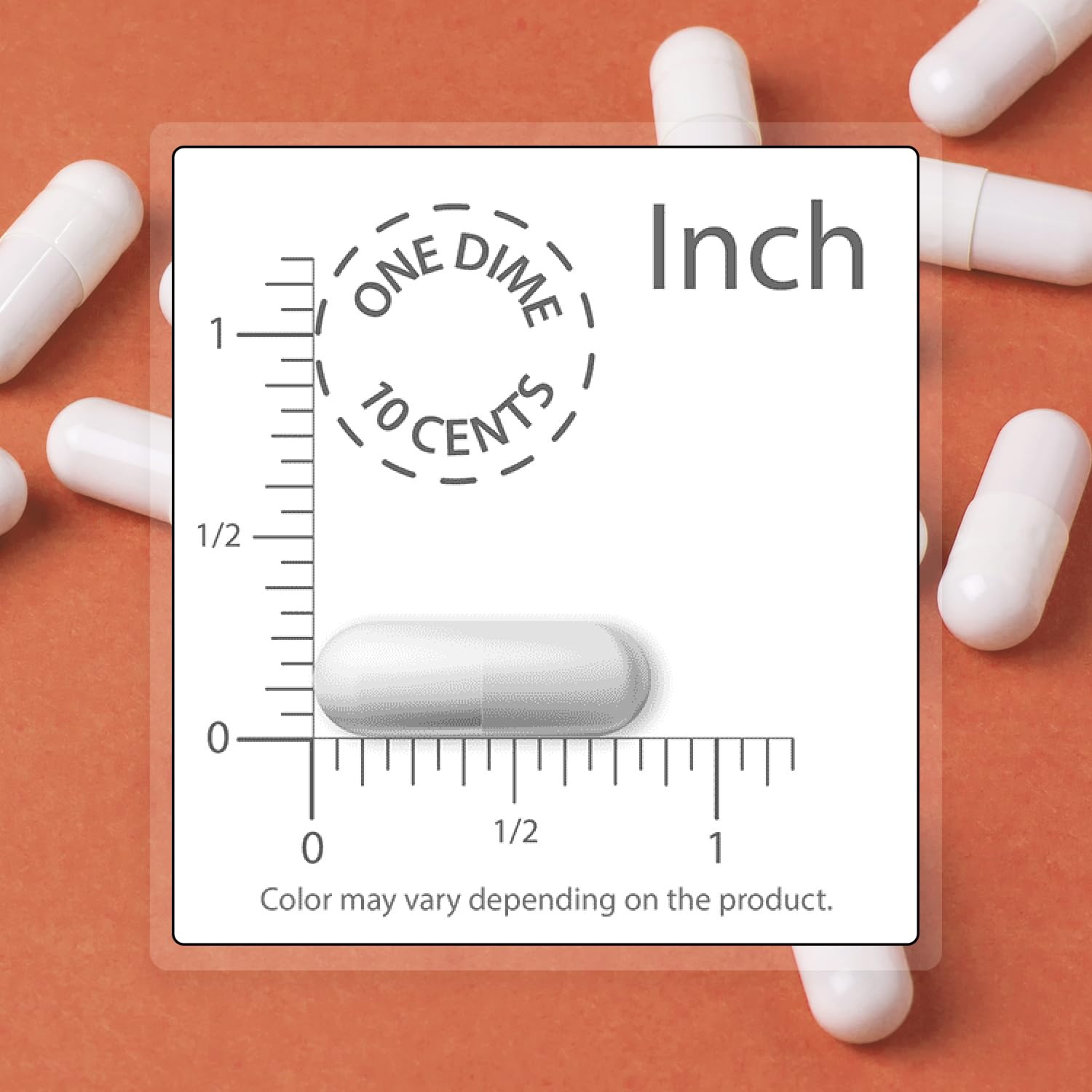 60 vegetarian capsules container