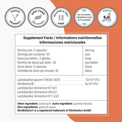 Non-GMO and Gluten-Free certification icons on Supersmart packaging