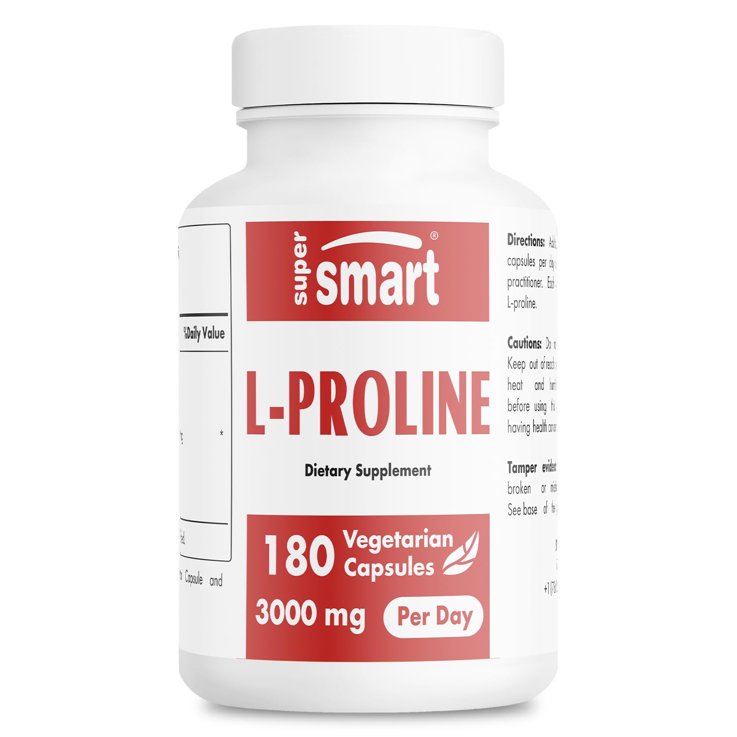 Hero image of Supersmart L-Proline 3000mg/day
