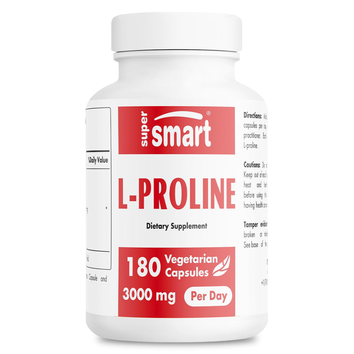 Hero image of Supersmart L-Proline 3000mg/day
