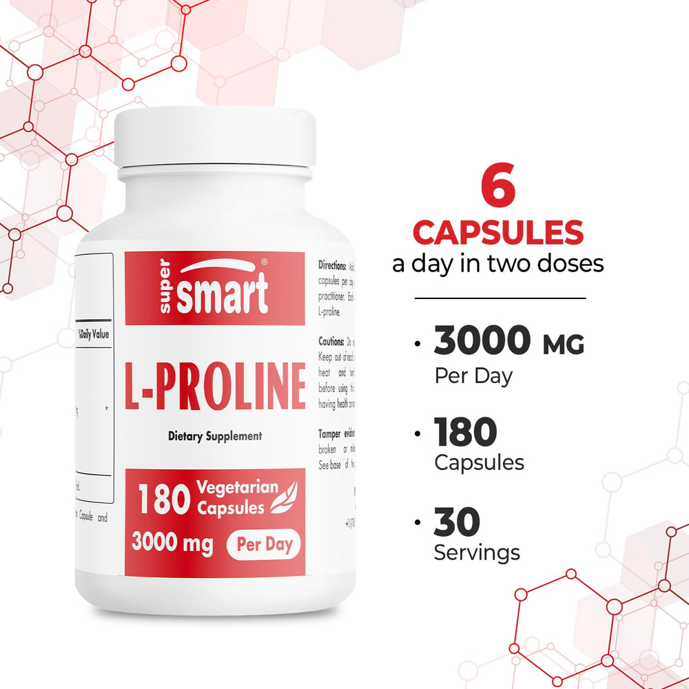 Dosage: 6 capsules per day (500 mg each)