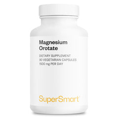 Bottle of SuperSmart Magnesium Orotate 1500mg per Day