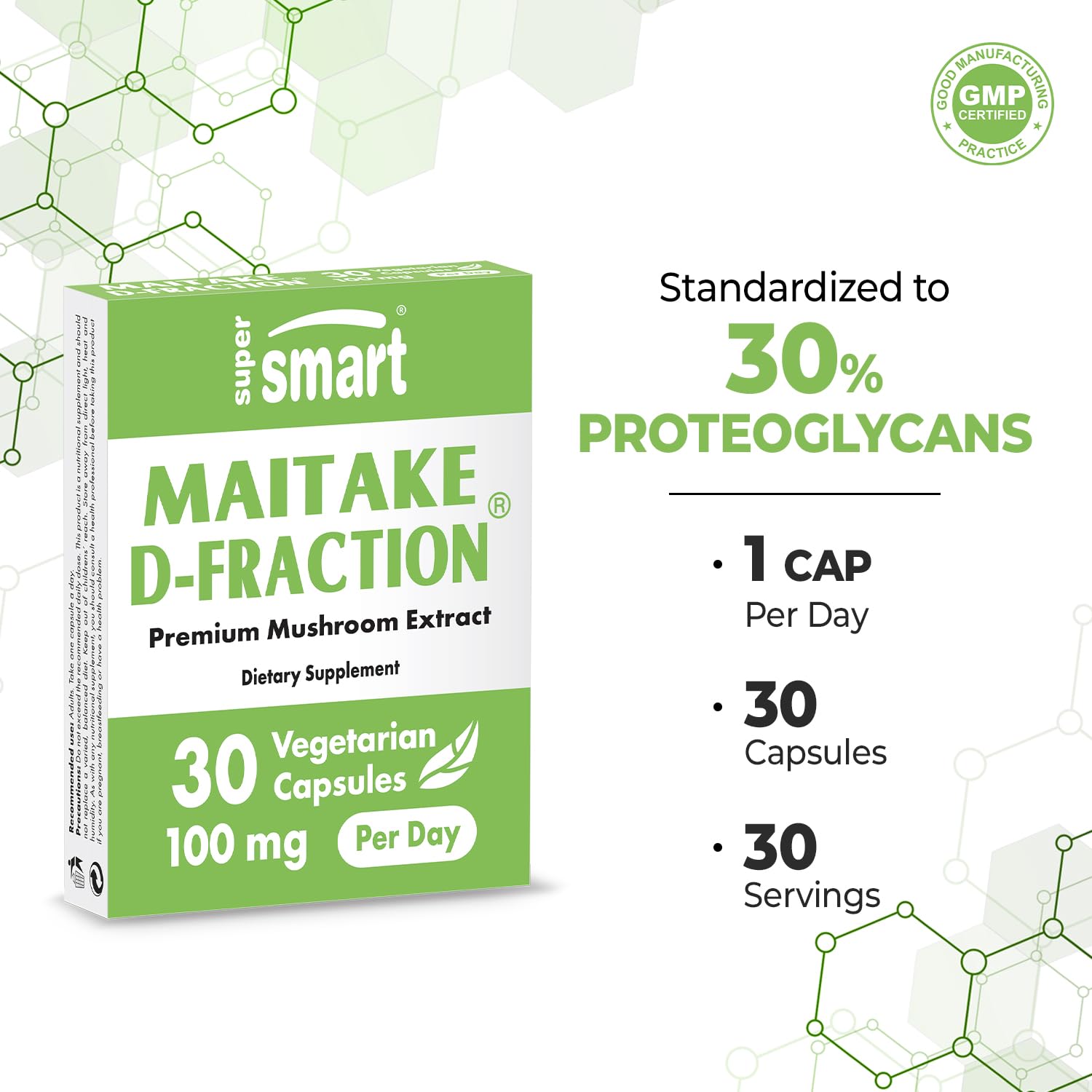 Non-GMO and gluten-free dietary supplement packaging