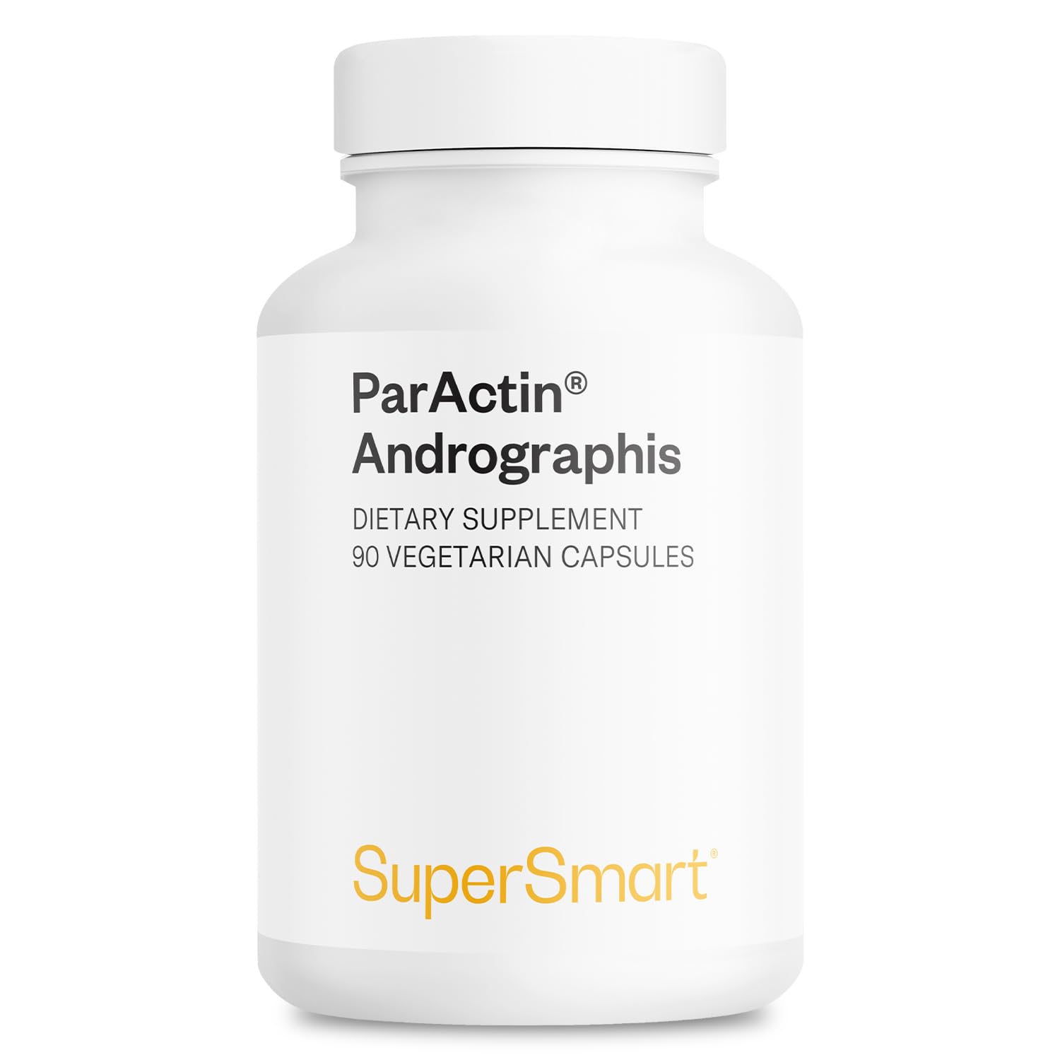 Front view of Supersmart ParActin 300mg bottle