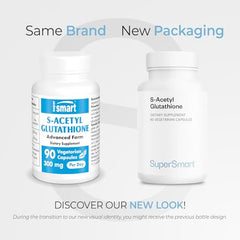 Front packaging of Supersmart S-Acetyl Glutathione