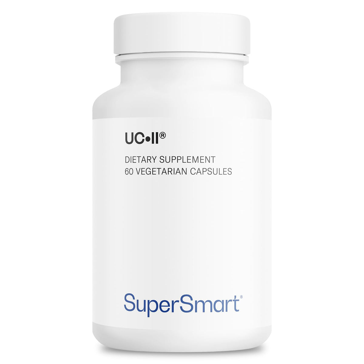 Supersmart UC-II undenatured Type II collagen bottle with 40 mg per day