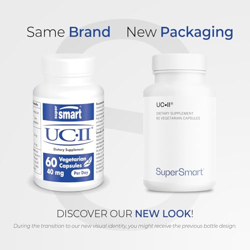UC-II capsules close-up showing 40 mg per day