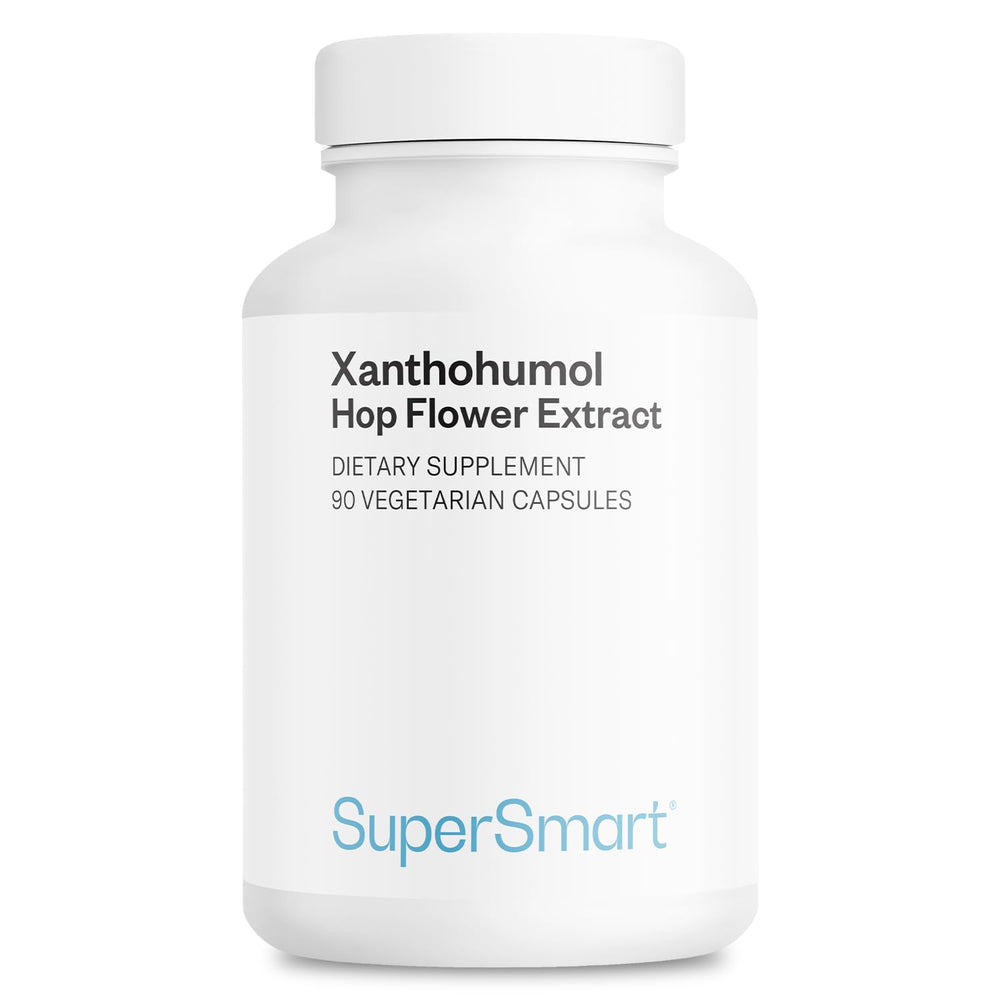 Supersmart Xanthohumol bottle label